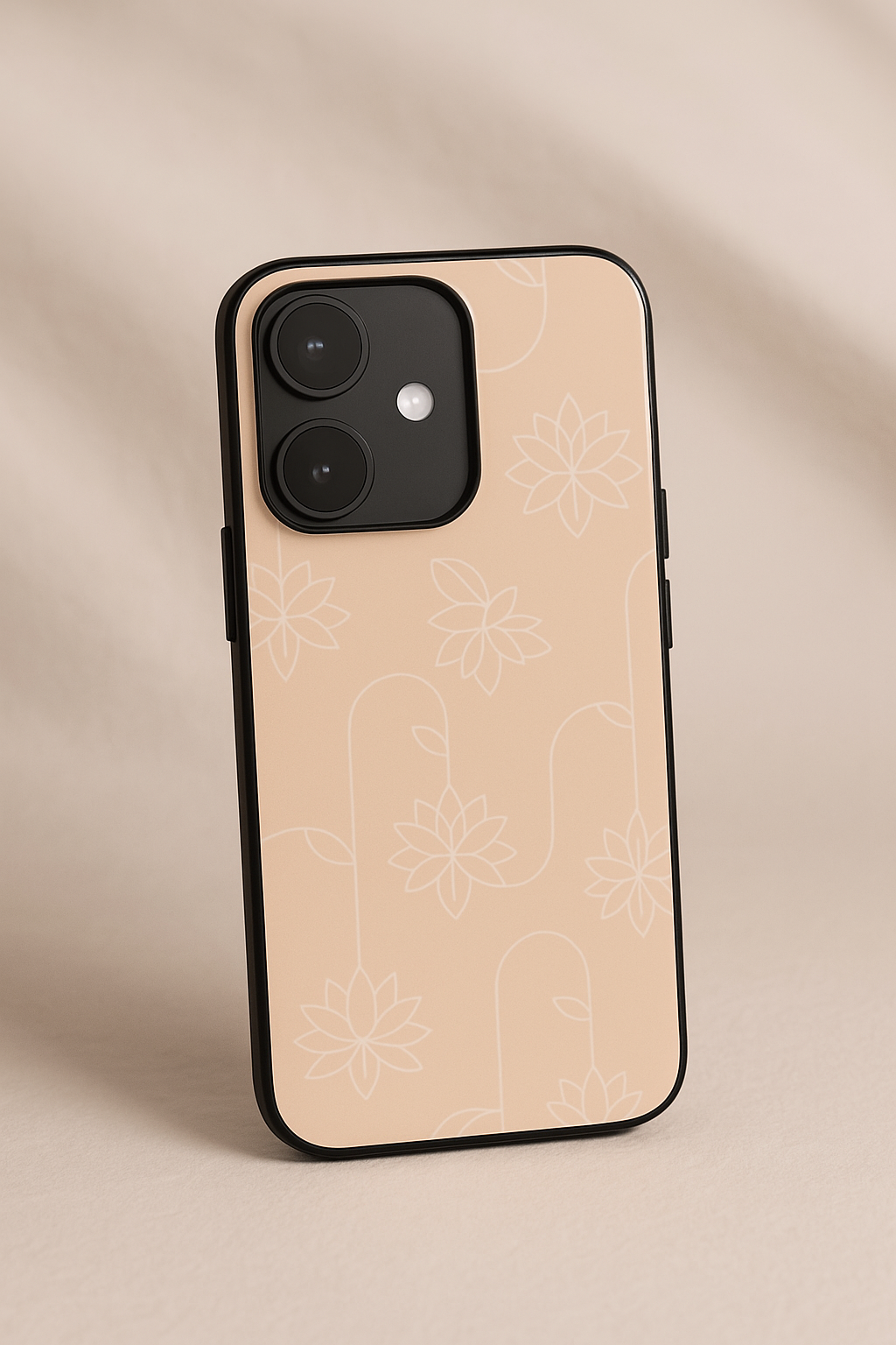 Floral Art Magic Premium Glass Back Cover For iPhone 13,14,15,16 Models | 4K Permanent Prints | Gloss Finish (Copy)