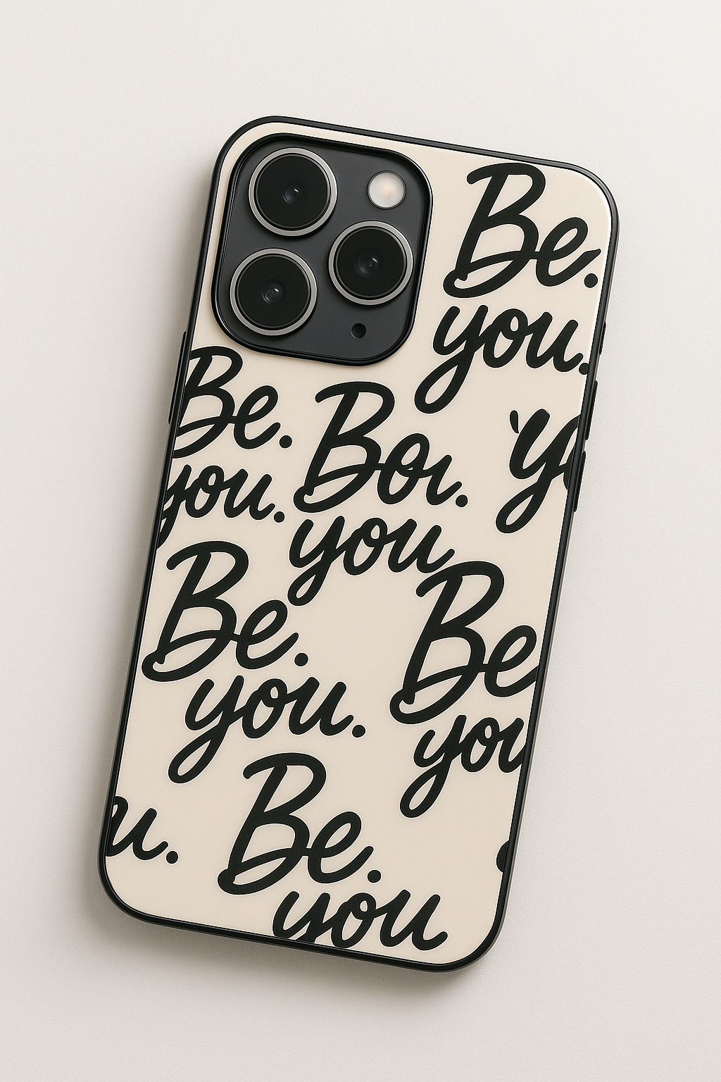 Be-You Premium Glass Back Cover For iPhone 13,14,15,16 Models | 4K Permanent Prints | Gloss Finish