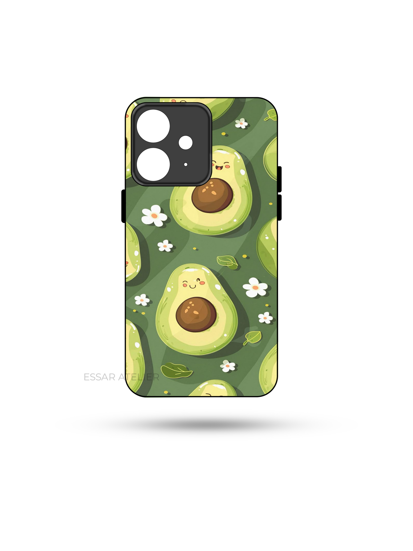I Am Avacadoing Premium Glass Back Cover For iPhone 13,14,15,16 Models | 4K Permanent Prints | Gloss Finish