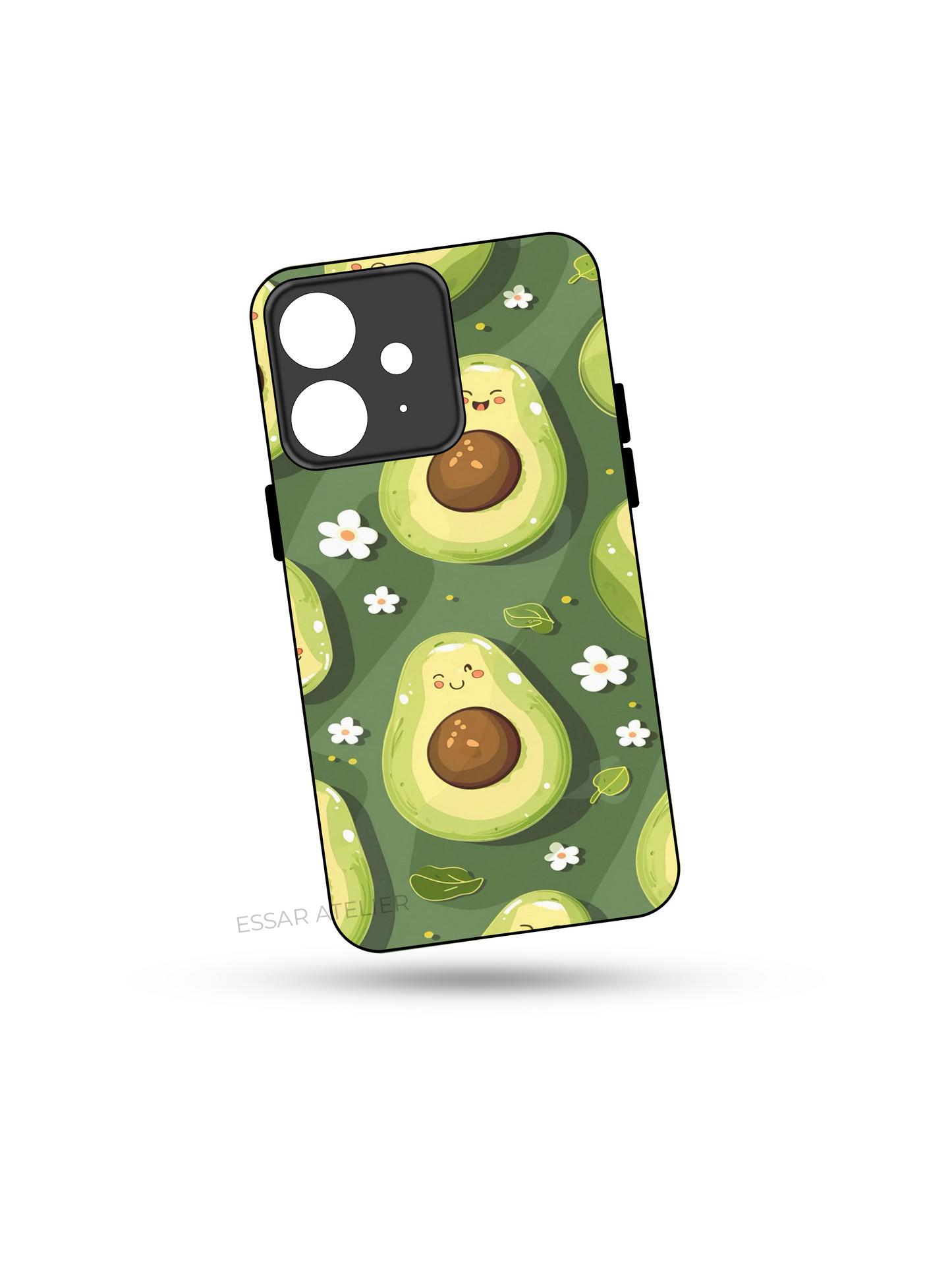 I Am Avacadoing Premium Glass Back Cover For iPhone 13,14,15,16 Models | 4K Permanent Prints | Gloss Finish