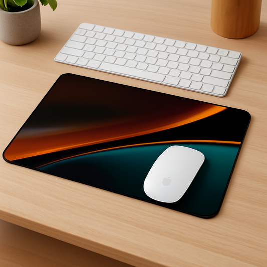 Printed Mouse Pad| Silicon Base | Abstract Lines Graphic | Available in Size - Small, Large (Copy) (Copy) (Copy)