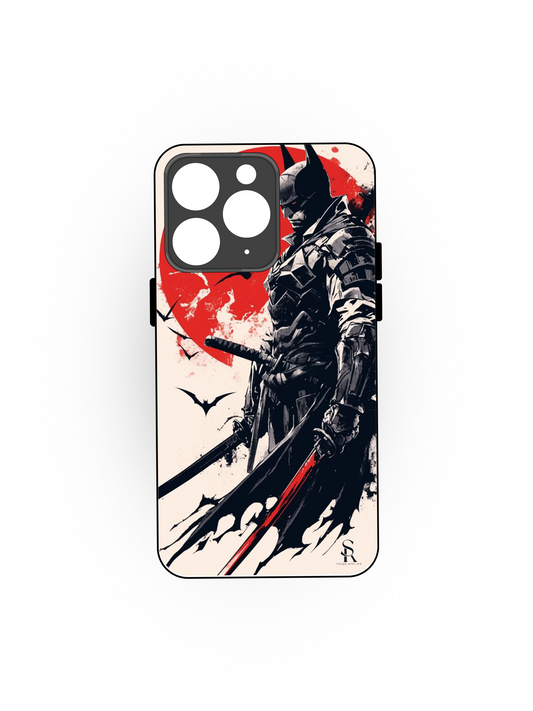 Bat-Man rises Premium Glass Back Cover For iPhone 13,14,15,16 Models | 4K Permanent Prints | Gloss Finish
