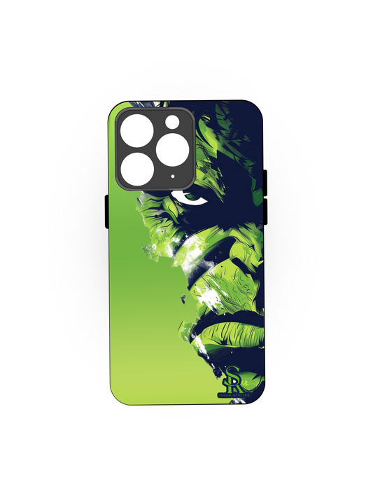 H.U.L.K Premium Glass Back Cover For iPhone 13,14,15,16 Models | 4K Permanent Prints | Gloss Finish