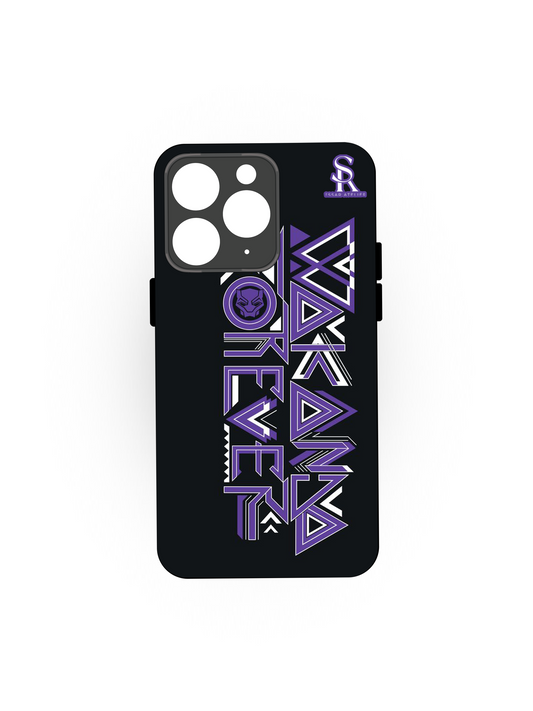 W.A.K.A.N.D.A Premium Glass Back Cover For iPhone 13,14,15,16 Models | 4K Permanent Prints | Gloss Finish