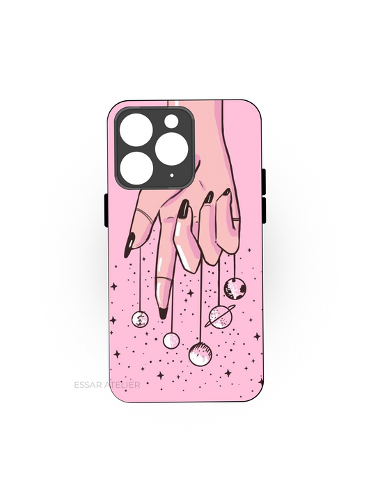 Manifest From Unniverse Premium Glass Back Cover For iPhone 13,14,15,16 Models | 4K Permanent Prints | Gloss Finish