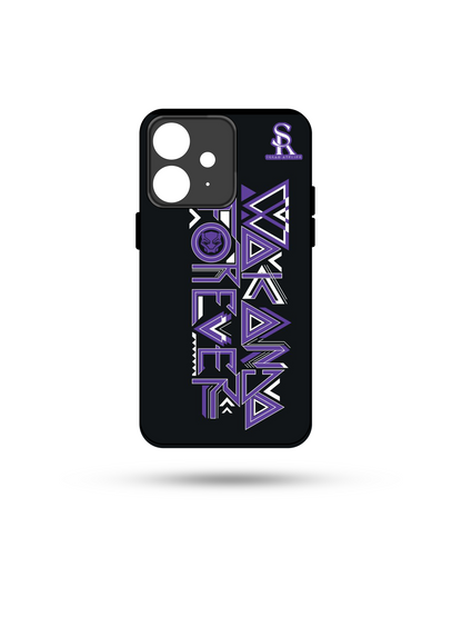 W.A.K.A.N.D.A Premium Glass Back Cover For iPhone 13,14,15,16 Models | 4K Permanent Prints | Gloss Finish